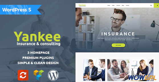 Yankee Insurance Consulting WordPress Theme