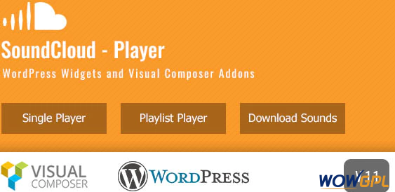 SC Media SoundCloud Widgets and Visual Composer Addons