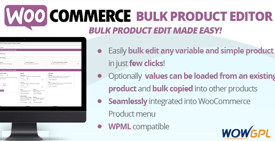 WooCommerce Bulk Product Editor