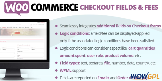 WooCommerce Checkout Fields Fees
