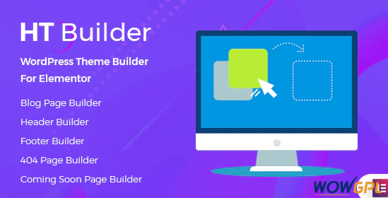 HT Builder Pro WordPress Theme Builder for Elementor