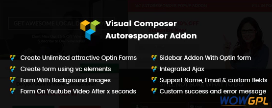 Visual Composer Autoresponder Addon