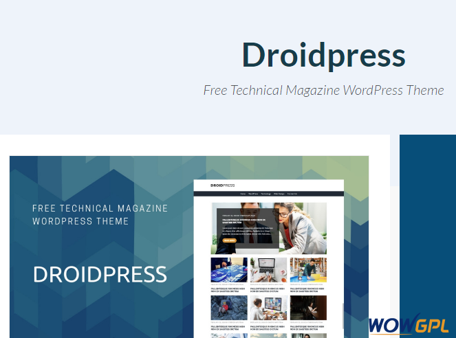 CyberChimps DroidPress WordPress Theme