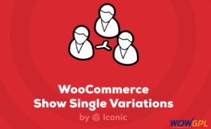 WooCommerce Show Single Variations Iconic