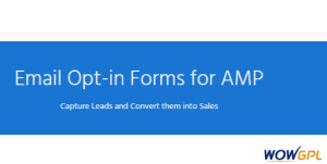 Email Opt in Forms for AMP