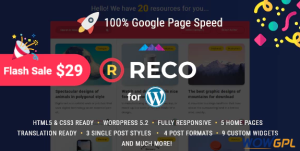 Reco Minimal Theme for Freebies