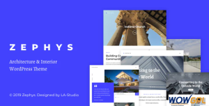 Zephys Architecture Interior WordPress Theme