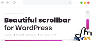 Beautiful Scrollbar for WordPress