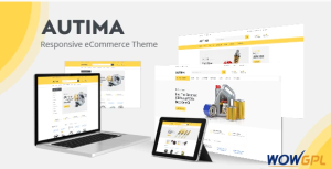 Autima Car Accessories Theme for WordPress