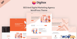 Digitax SEO Digital Marketing Agency Themes