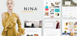 Nina A Minimal and Creative Portfolio WordPress