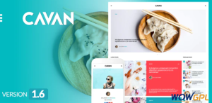 CAVAN A Distinctive WordPress Blog Theme