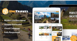 UniTravel Travel Agency Tourism Bureau WP