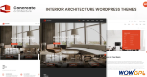 Concreate Interior Architecture WordPress Theme