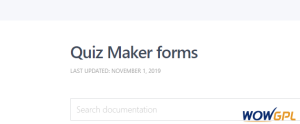 Formidable Quiz Maker