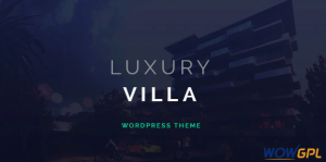 Luxury Villa Property Showcase WordPress Theme