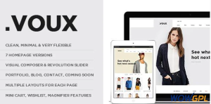 Voux Fashion Shopping Theme