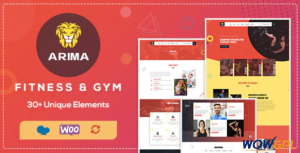 Arima Crossfit Gym WordPress Theme