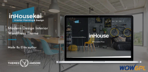 Inhousekai Modern Design Interior WordPress Theme