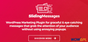 WordPress Marketing Plugin Sliding Messages