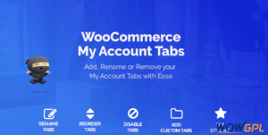 WooCommerce My Account Page Customizer