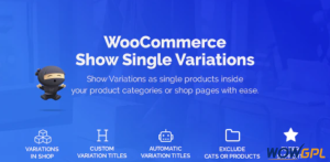 WooCommerce Variations as Single Products