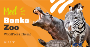 Bonko Safari Zoo WordPress Theme