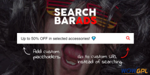 Search Bar Ads WooCommerce Plugin