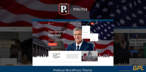Politix Political Campaign WordPress Theme