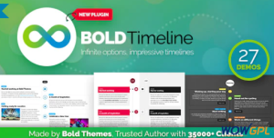 Bold Timeline Plugin for WordPress
