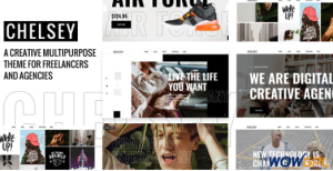 Chelsey Portfolio Theme for Freelancers and Agencies
