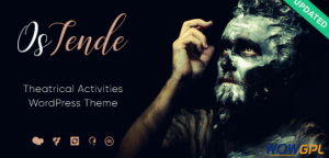 OsTende Theater WordPress Theme