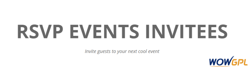 EventON RSVP Events Invitees