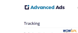 Advanced Ads Ad Tracking