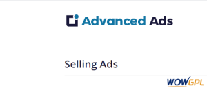 Advanced Ads Selling Ads