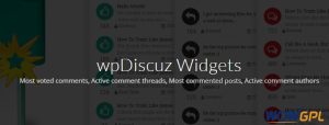 WpDiscuz – Widgets
