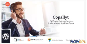 Copallyt Call Center Telemarketing WordPress Theme