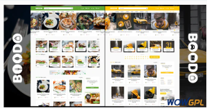 Boodo WP Food and Magazine Shop WordPress Theme