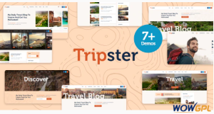 Tripster Travel Lifestyle WordPress Blog