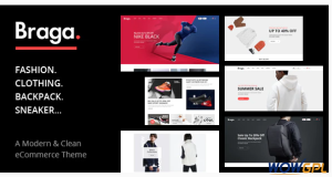 Braga Fashion Theme for WooCommerce WordPress