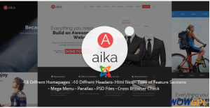 Aaika Responsive Multipurpose Joomla Templat