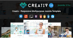Creativ Responsive Multipurpose Joomla Template
