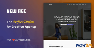 New Age Creative Agency Joomla Template
