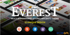Ultimate Grocery Outlet Store Premium Responsive Magento Theme Everest