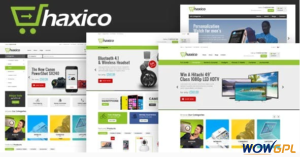 Haxico Technology Responsive Magento Theme