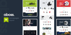 Aboss Responsive Magento Theme