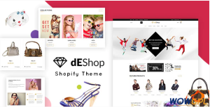 dEShop Multipurpose eCommerce Shopify Theme