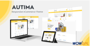 Autima Car Accessories Theme for WooCommerce WordPress