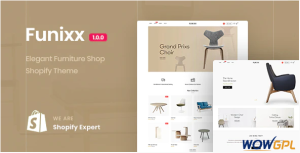 Funixx Elegant furniture shop for Shopify