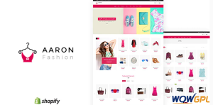 Aaron Unisex Fashion Shopify Clothing Store